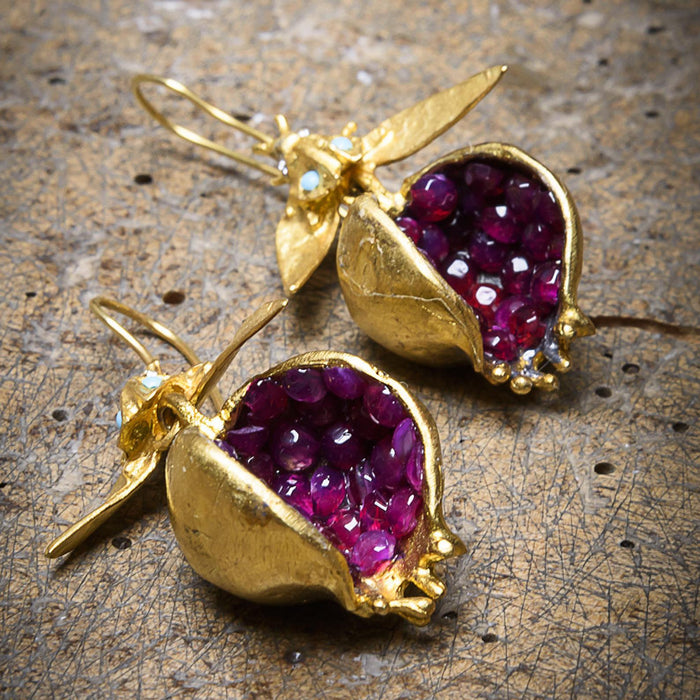 Wholesale Retro Geometric Gold Earrings Fashion Jewelry Accessory Gift