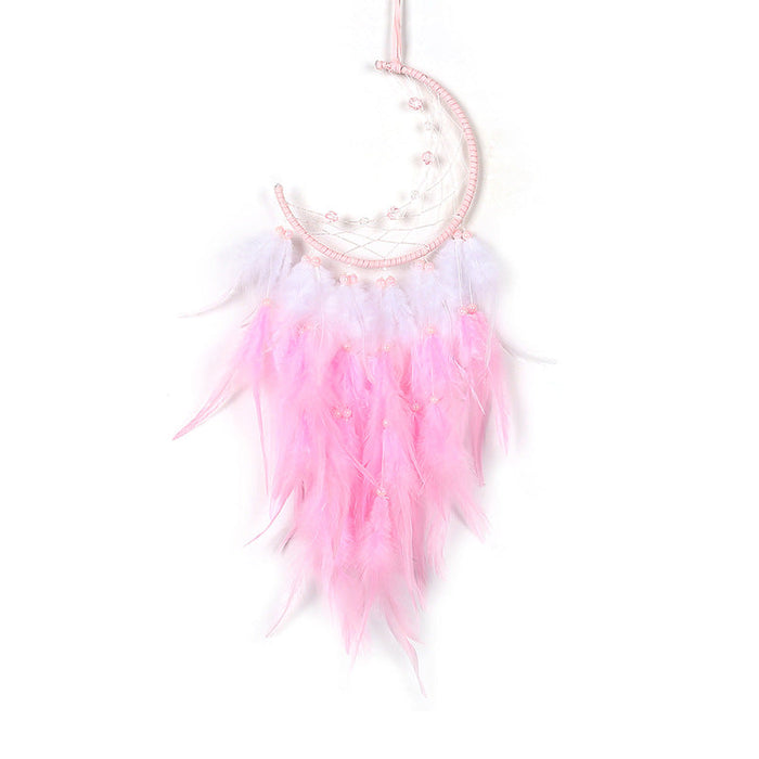 Wholesale feather tassels dream net  JDC-DC-MYu002