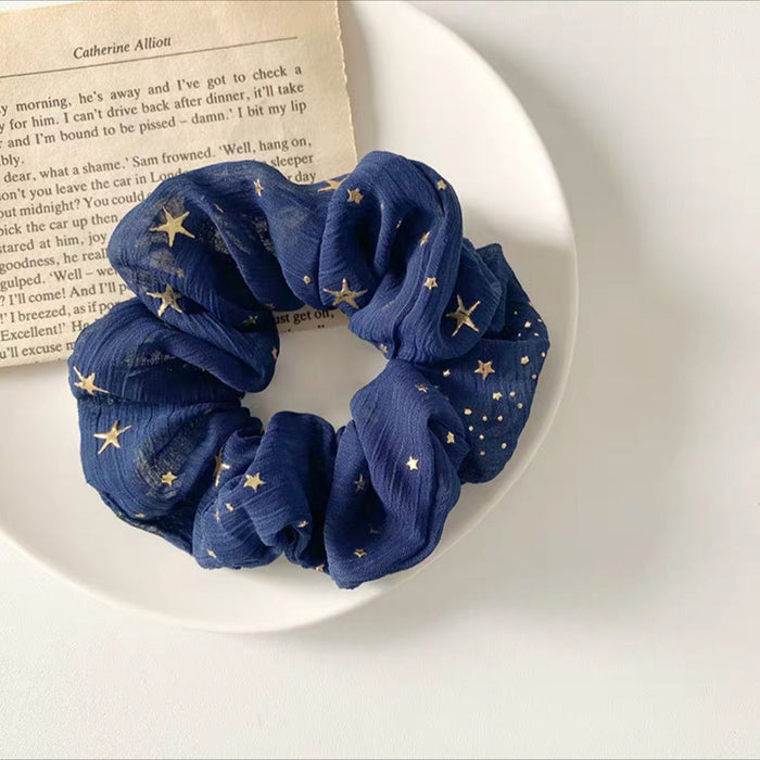 Wholesale 5pcs Hairbands and headpieces with simple star shaped headbands, tied with hair tie fabric and floral headbands