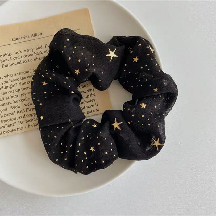 Wholesale 5pcs Hairbands and headpieces with simple star shaped headbands, tied with hair tie fabric and floral headbands