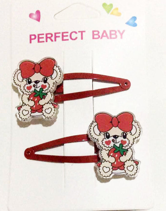 Wholesale Hair Clips Plastic Cartoon Cute Bear (M) JDC-HC-DLM005