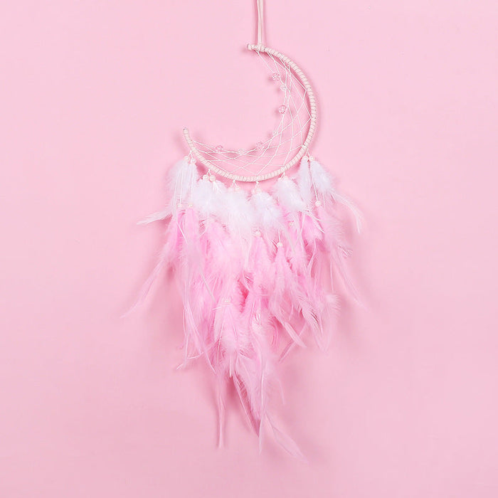 Wholesale feather tassels dream net  JDC-DC-MYu002