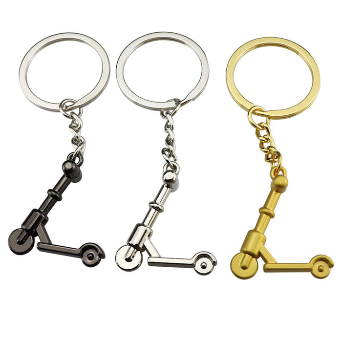 Wholesale Zinc Alloy Children's Scooter Keychain JDC-KC-XunX021