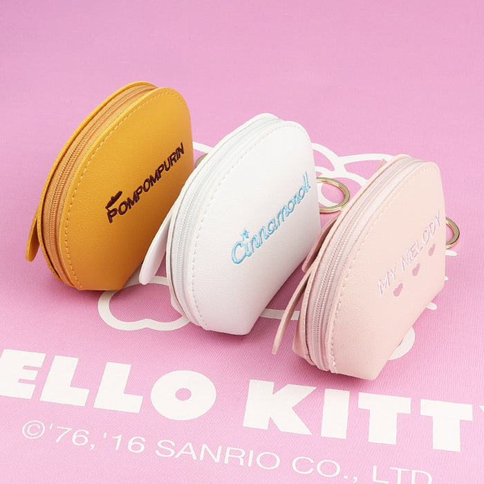 Wholesale PU Leather Embroidered Cat Coin Purse Pink Small Wallet For Keys And Earphones Chic Casual Women S Pouch