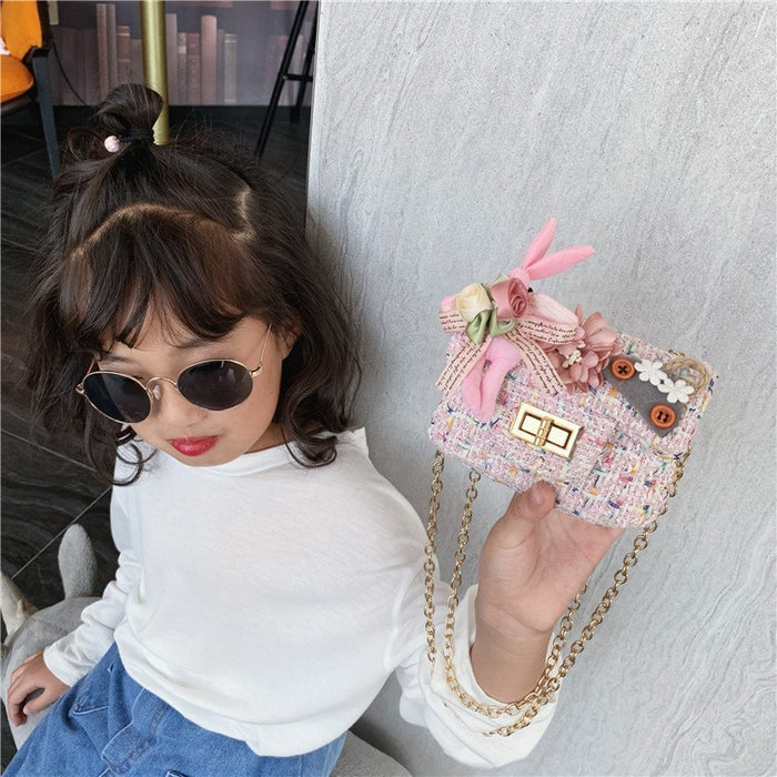 Wholesale Children's Bags Handbags Cute Princess Shoulder Bag JDC-SD-Yubei004