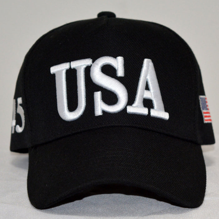 Wholesale Baseball caps with USA letter embroidery in various colors