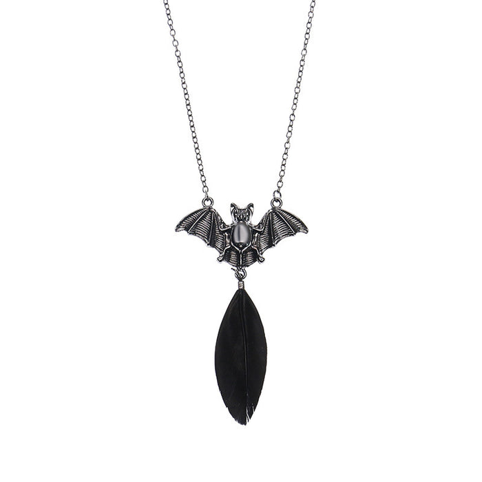 Wholesale Necklace Halloween Jewelry Ghost Skull Bat Pumpkin Head Chain Necklace Jewelry