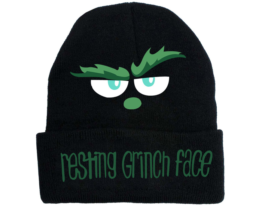 Wholesale Christmas Knitted Hat Green Hair Monster Wool Hat JDC-FH-JunC007