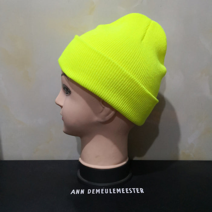 Wholesale Acrylic Solid Color Autumn and Winter Knitted Wool Hat JDC-FH-HWT007