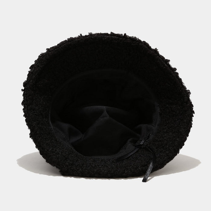 Wholesale Smiley face pattern warm winter bucket hat