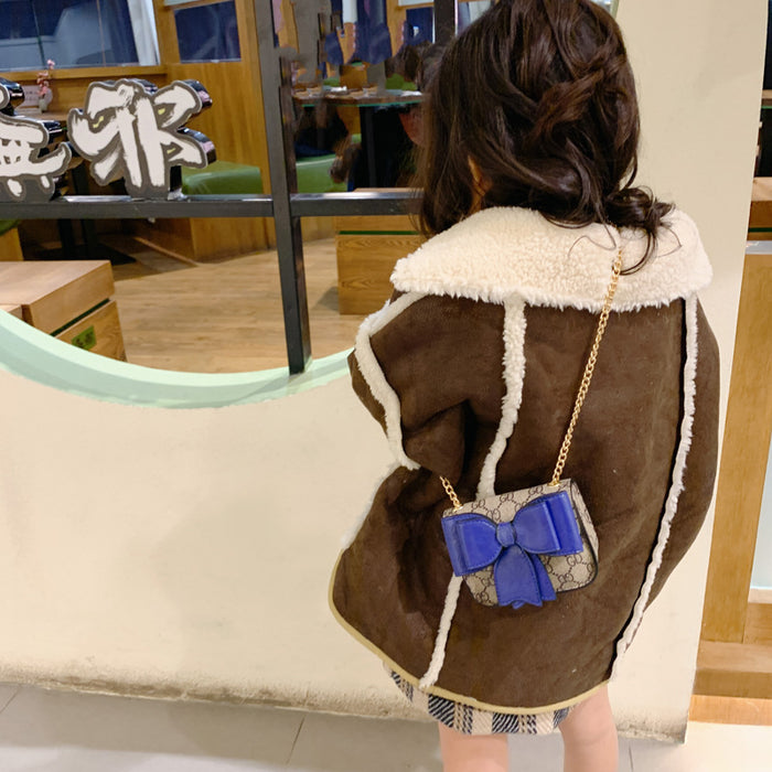 Wholesale PU Children's Bag Single Shoulder Crossbody Bag Chain Mini Bag JDC-SD-DaJu010