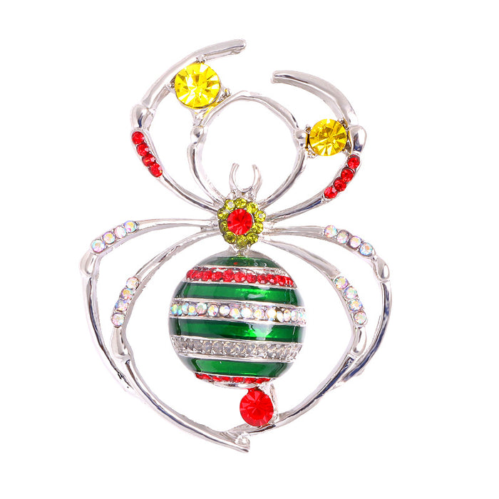 Wholesale Brooch Grass  Rhinestone Diamond Corsage Bee Crystal Pin Outwear Decoration