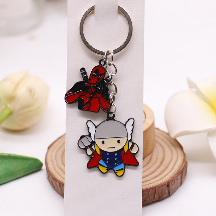 Wholesale European and American Anime Alloy Keychain-JDC-KC-XiuH11