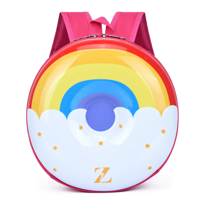 Wholesale Cute backpack with donut shell, playful and stylish design for kindergarten students
