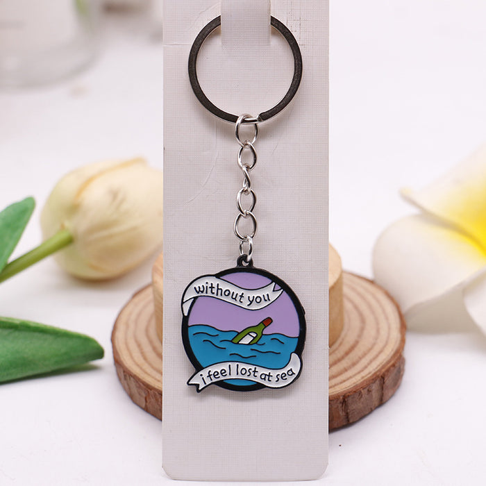 Wholesale Cartoon Alloy Keychain JDC-ES-XiuH012