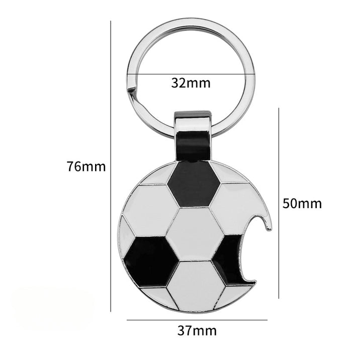 Wholesale Zinc Alloy Football Keychain JDC-KC-XunXin007