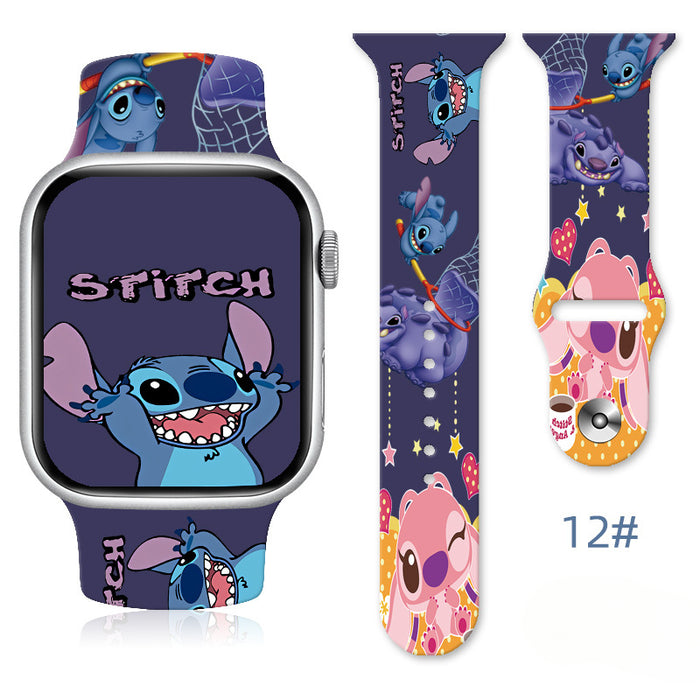 Wholesale Silicone Cartoon Print Watch JDC-WD-NuoQi012