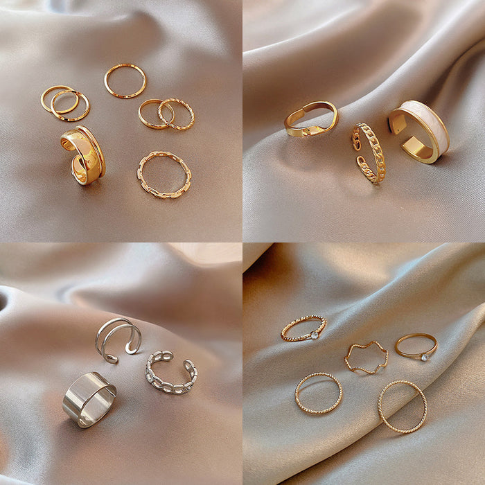 Wholesale Stylish Geometric Ring