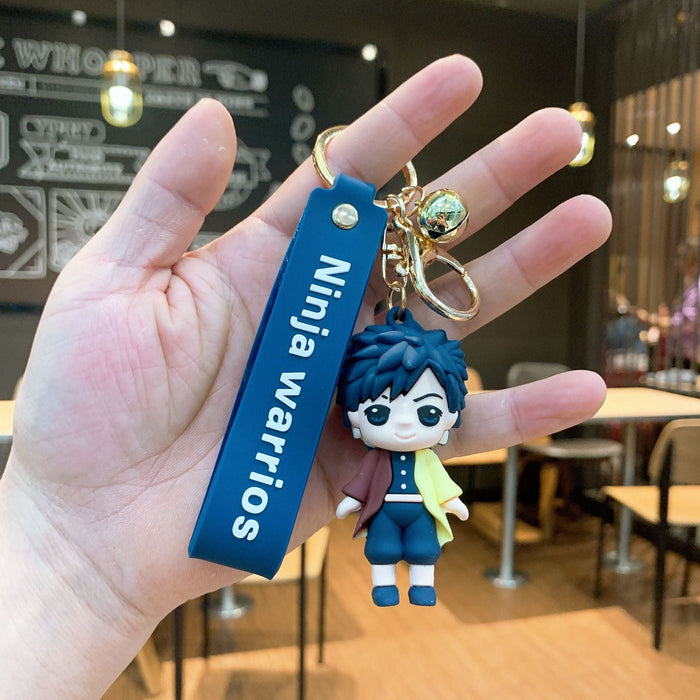 Wholesale Key Chain Cartoon anime silicone keychain JDC-KC-JuJi007