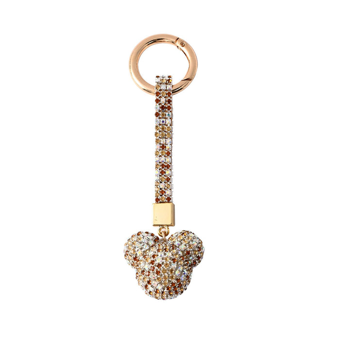 Wholesale Cartoon Micro-encrusted Rhinestone Keychain JDC-KC-JFan020