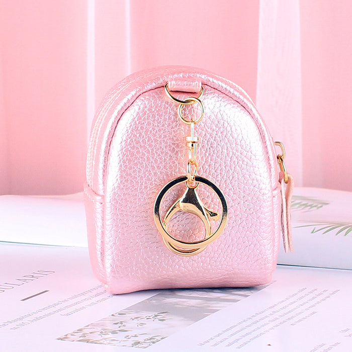 Wholesale Coin purse cute mini simple student coin hand key chain one-piece coin purse