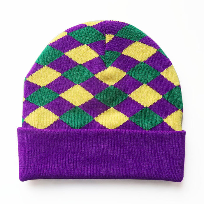 Wholesale Jacquard Acrylic Knitted Beanie Hat JDC-FH-LvH022