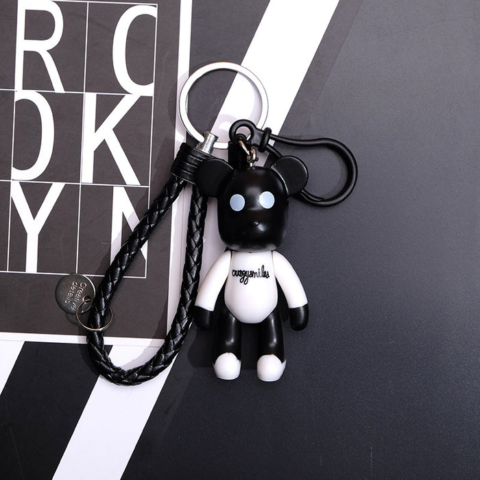 Wholesale Cartoon Doll Resin Keychains JDC-KC-QMou026