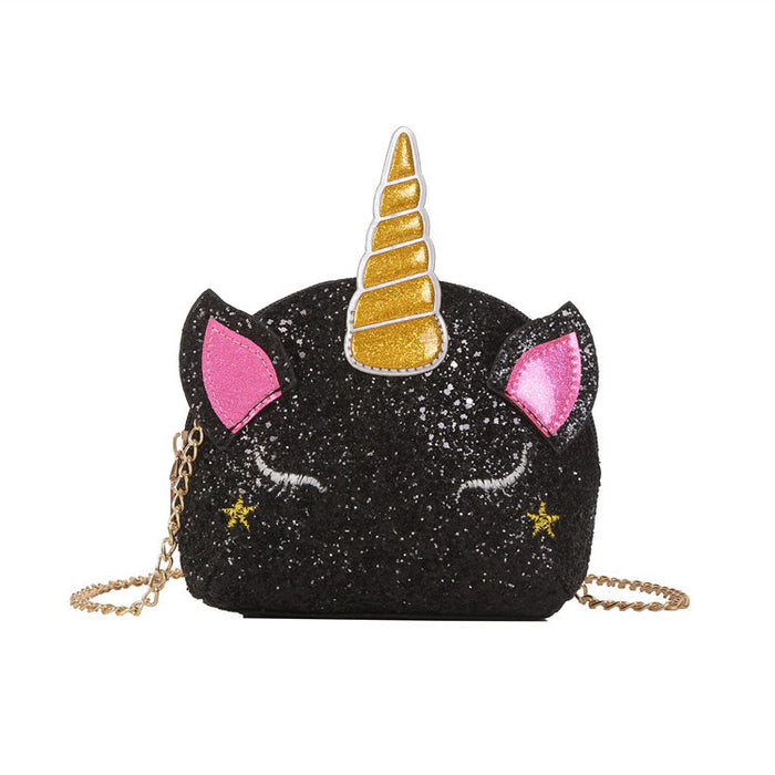 Wholesale Shoulder Bag PU Cartoon Cute Unicorn JDC-SD-ChunNiao001