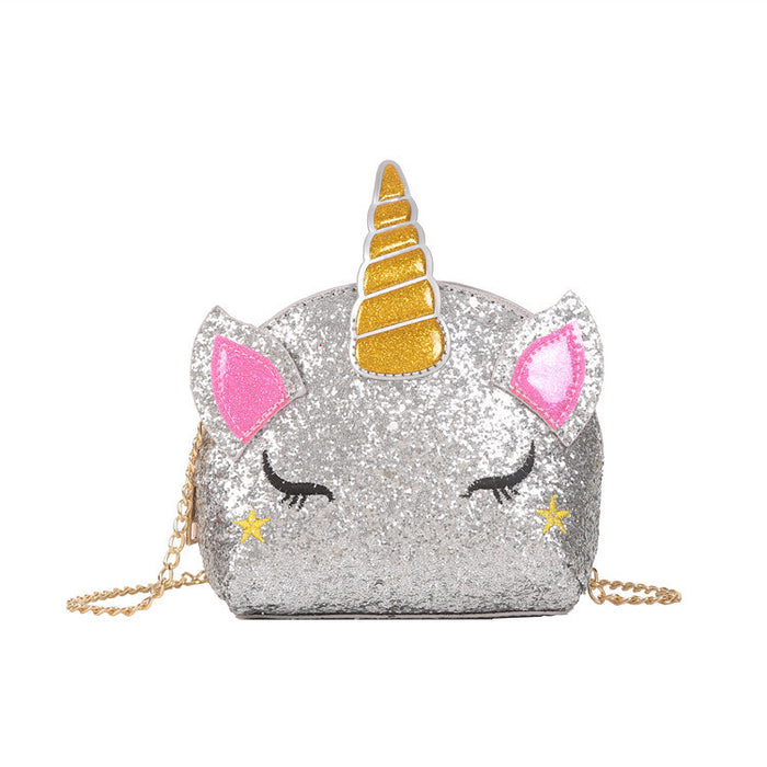 Wholesale Shoulder Bag PU Cartoon Cute Unicorn JDC-SD-ChunNiao001