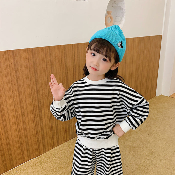 Wholesale Embroidery Cartoon Acrylic Knitted Children's Wool Hat JDC-FH-Kamie004