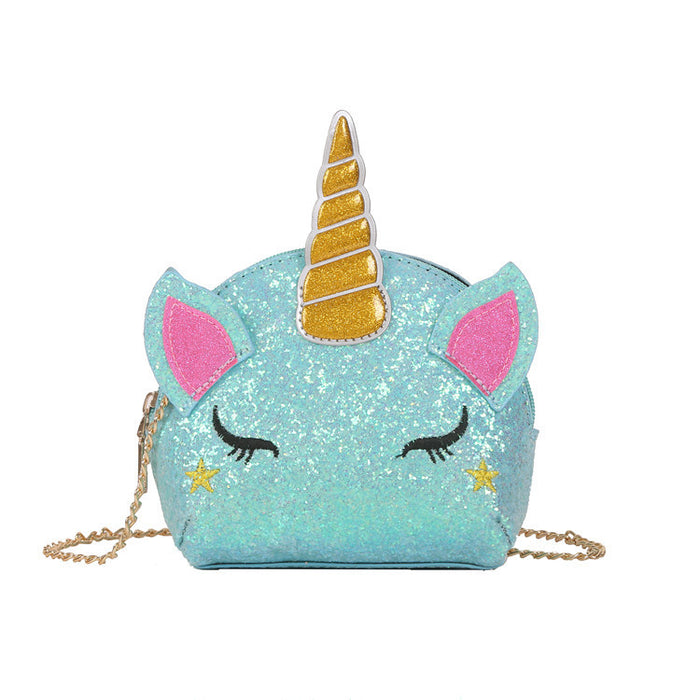 Wholesale Shoulder Bag PU Cartoon Cute Unicorn JDC-SD-ChunNiao001