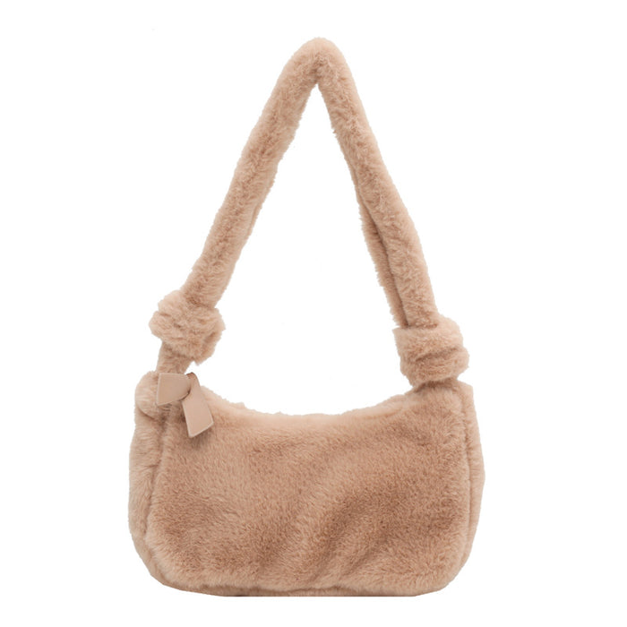 Wholesale Plush Handbag Crossbody Bag JDC-SD-MingShuo003