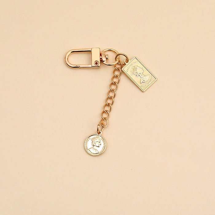 Wholesale Alloy Pearl Lanyard Keychain JDC-KC-ARui001