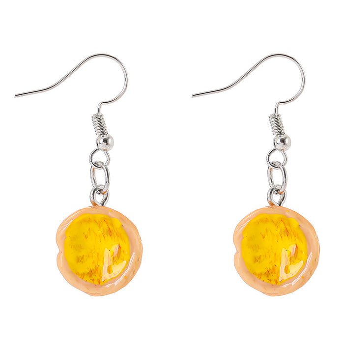 Wholesale Resin Cake Earrings JDC-ES-JinY001