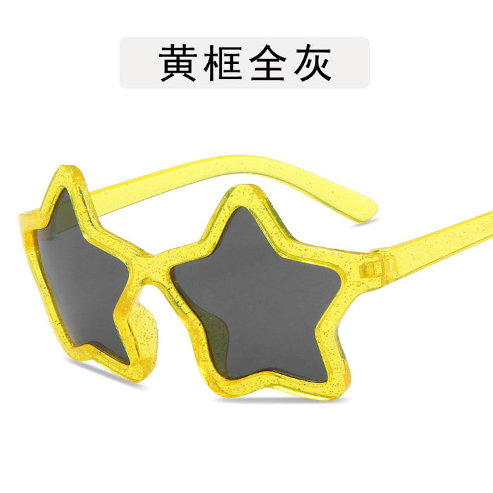 Wholesale New children's cartoon sunglasses, fashionable and personalized decorative sunglasses, cute sunglasses