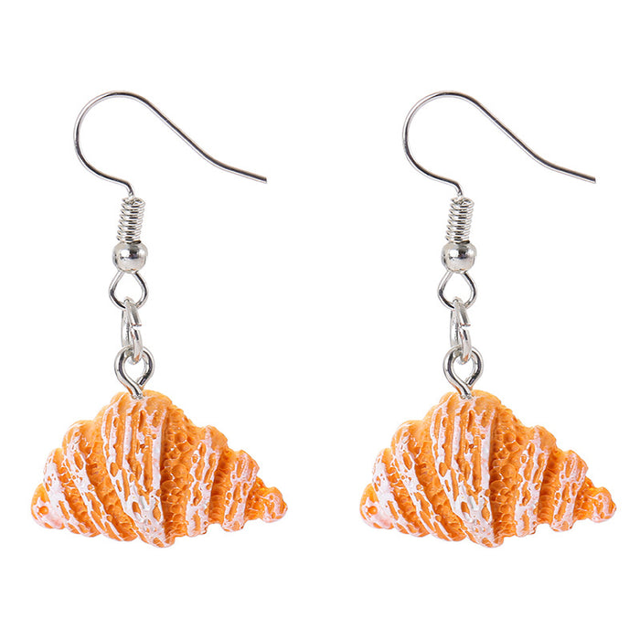 Wholesale Resin Cake Earrings JDC-ES-JinY001