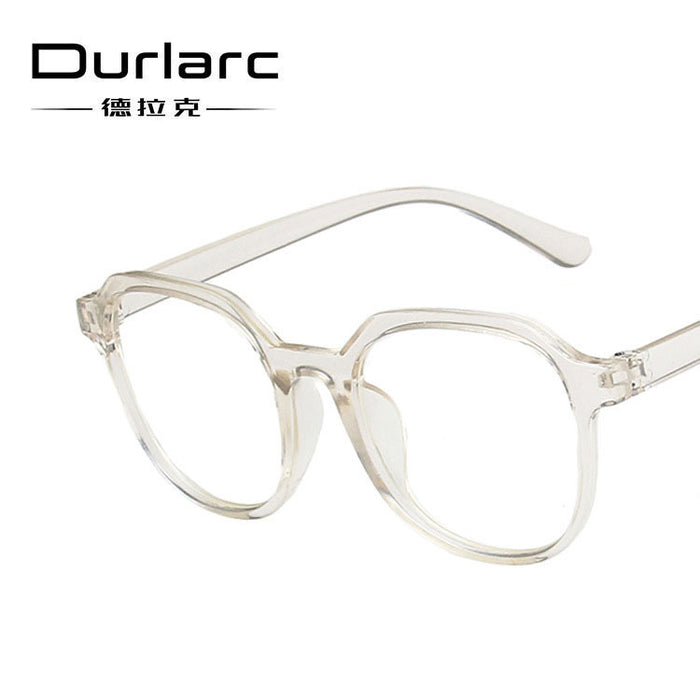 Wholesale Irregular polygon large frame flat lens retro flat lens frame