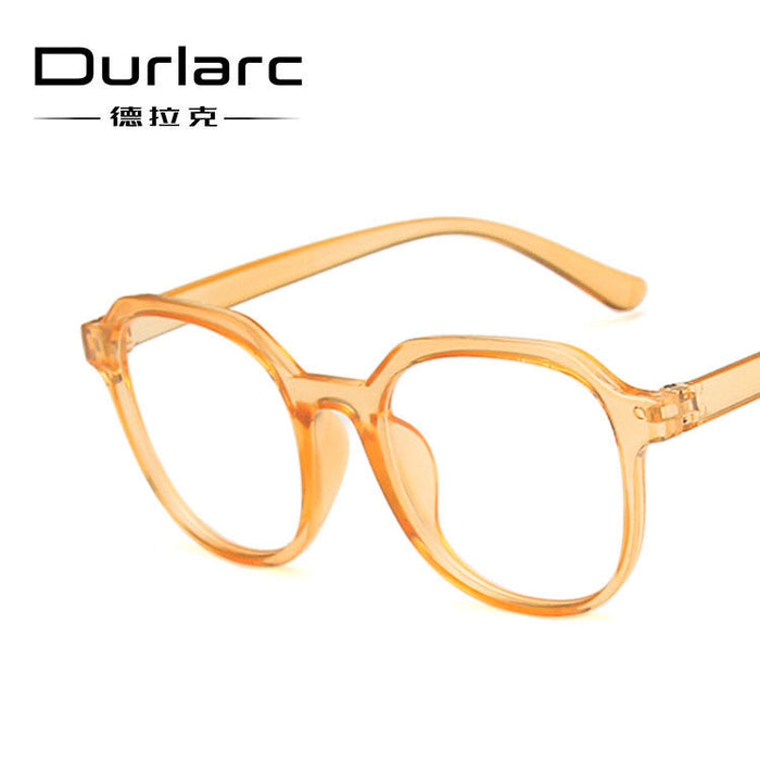 Wholesale Irregular polygon large frame flat lens retro flat lens frame