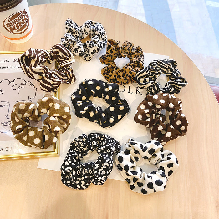 Wholesale Leopard Print Fabric Hairband JDC-HS-QiY010