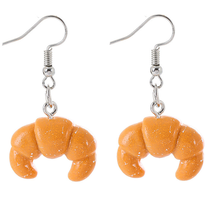 Wholesale Resin Cake Earrings JDC-ES-JinY001