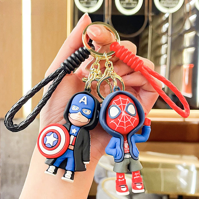 Wholesale Silicone Cartoon Doll Keychain JDC-KC-Benxin028