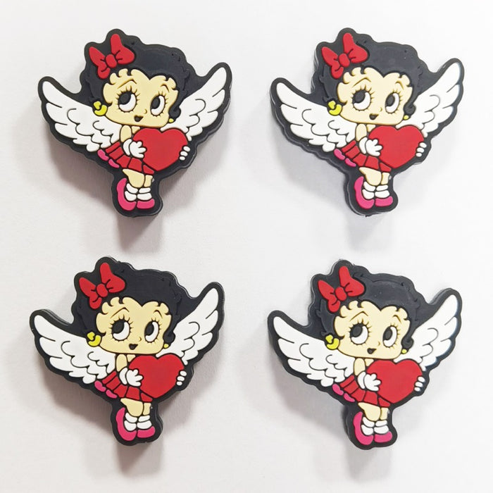 Wholesale 10pcs Creative Cute Angel Girl Love Beads JDC-BDS-JIaHaoShun026