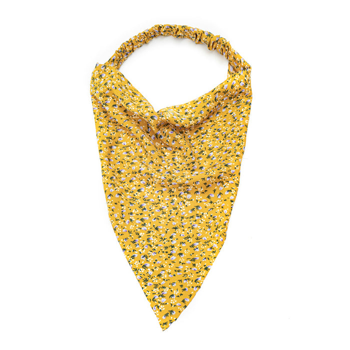 Wholesale Triangle Scarf Stretch Hair Band Headband Three-state Hair Band