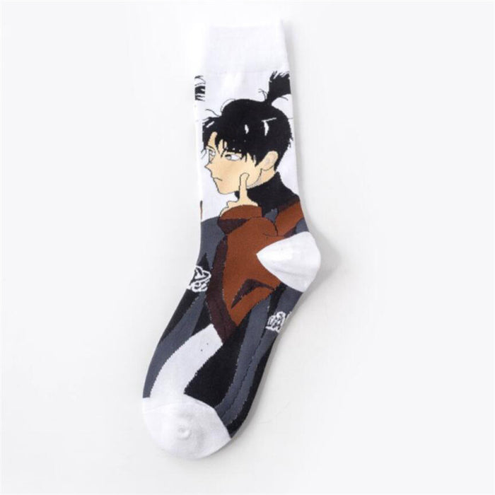 Wholesale Fashion Trend Men's Trendy Casual Cotton Socks JDC-SK-CG019