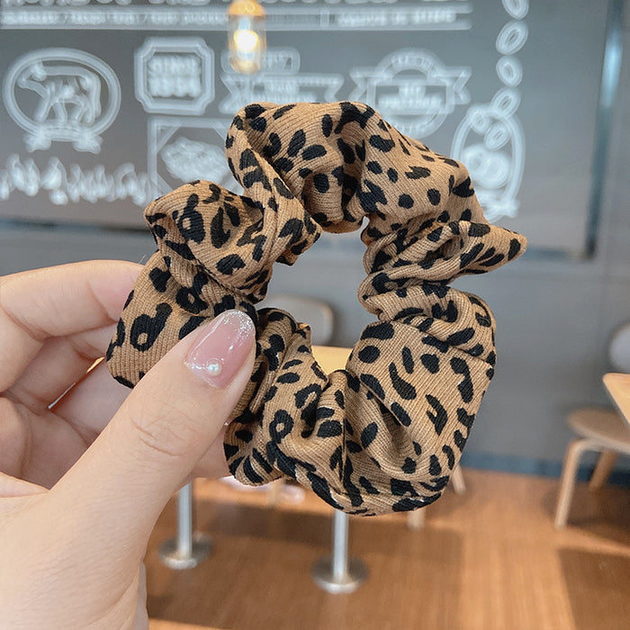 Wholesale Leopard Print Fabric Hairband JDC-HS-QiY010