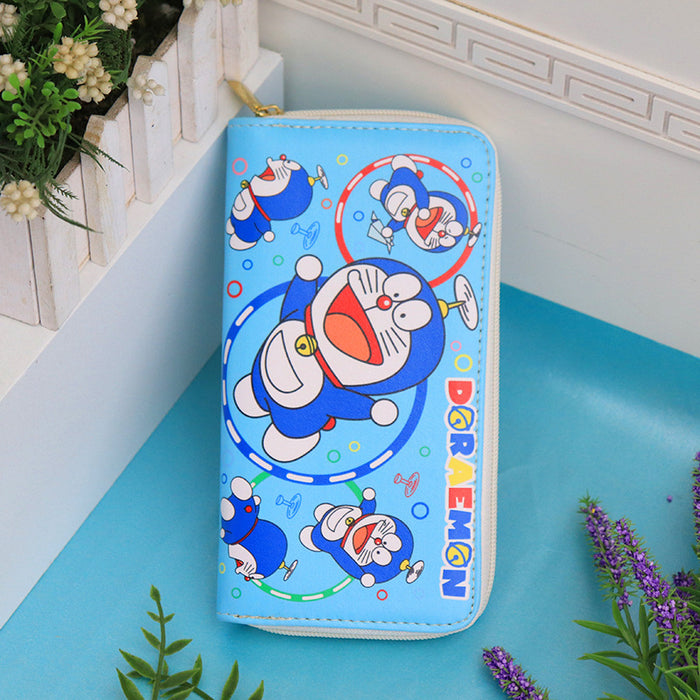 Wholesale Graffiti Embossed Wallet with Multiple Patterns Women's Zipper Wallet Mobile Phone Bag Storage Wallet