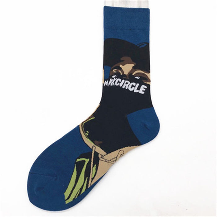 Wholesale Fashion Trend Men's Trendy Casual Cotton Socks JDC-SK-CG019