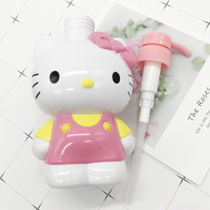 Wholesale 3D Cat Push-type Plastic Bath Bottle Storage Bottle JDC-SB-YaLL001