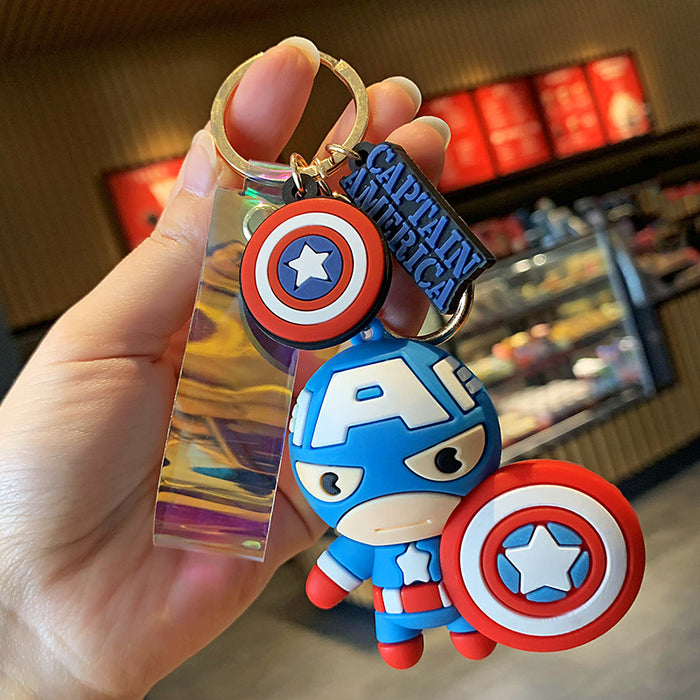 Wholesale Cartoon Doll Silicone Keychain JDC-KC-Benxin033