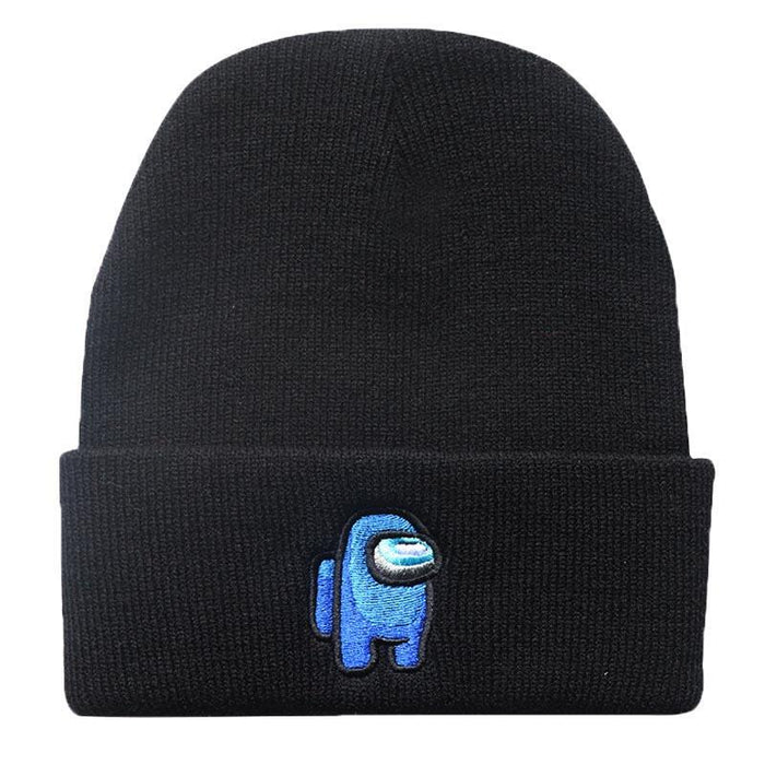 Wholesale Cartoon Embroidery Flower Acrylic Knitted Beanie Hat JDC-FH-LvH023